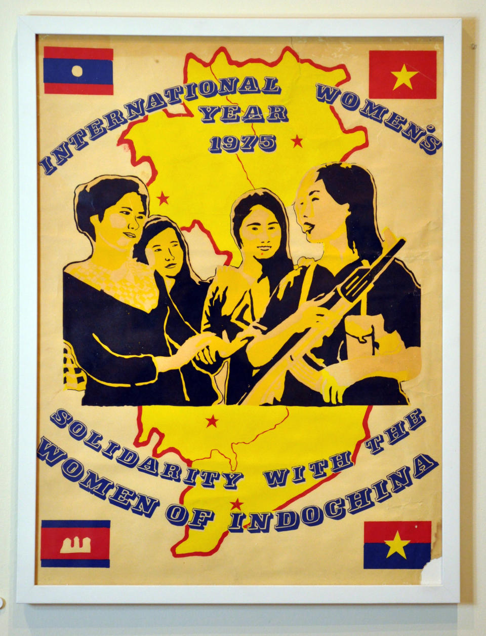 A 1973 poster for solidarity with the <a href="https://www.solidarity-us.org/node/1681" target="_blank">women of Indochina</a> for International Women's Year.