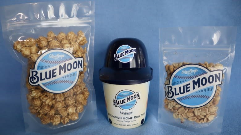 Blue Moon ice cream package