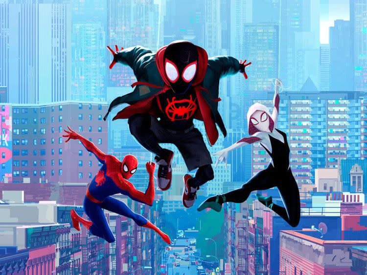 spider man into the spiderverse spiderman movies in order