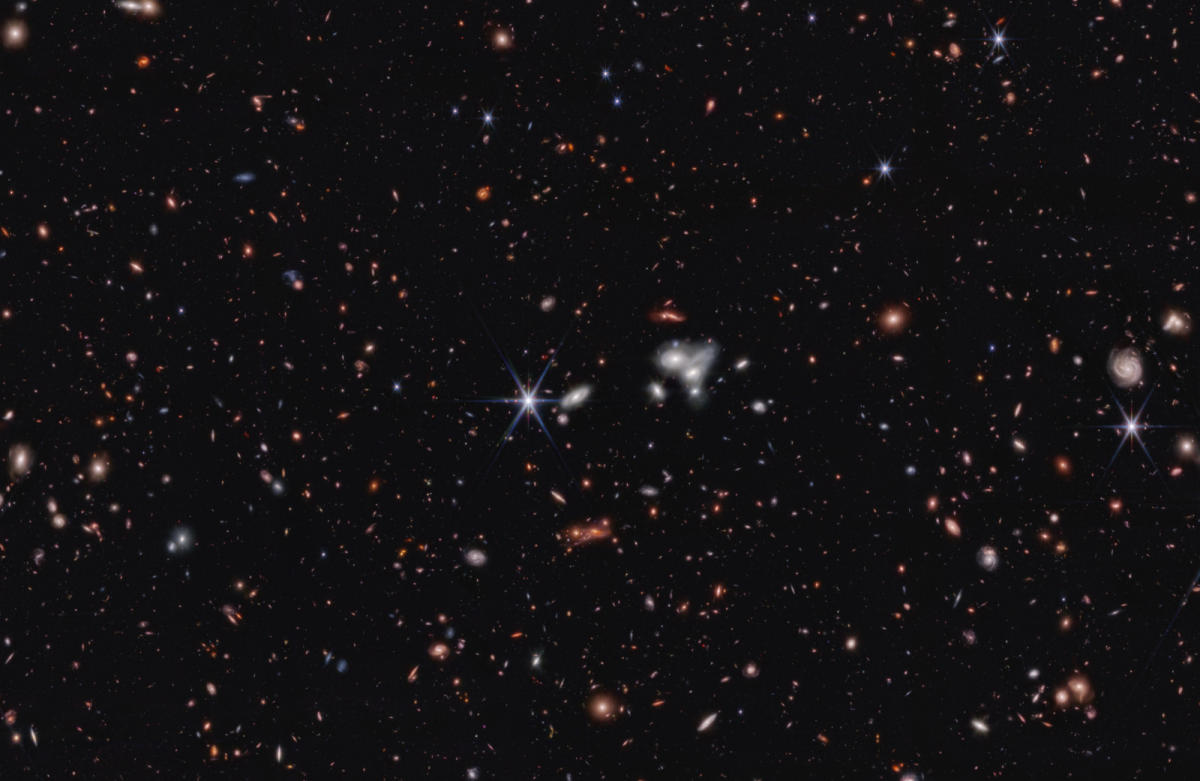 James Webb telescope captures the most distant active supermassive black hole yet - engadget.com
