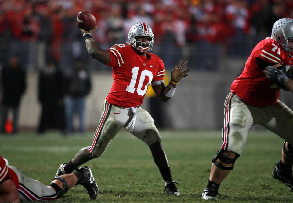 Where are Ohio State QBs in ESPN's ranking of the top 60 of the 2000s?