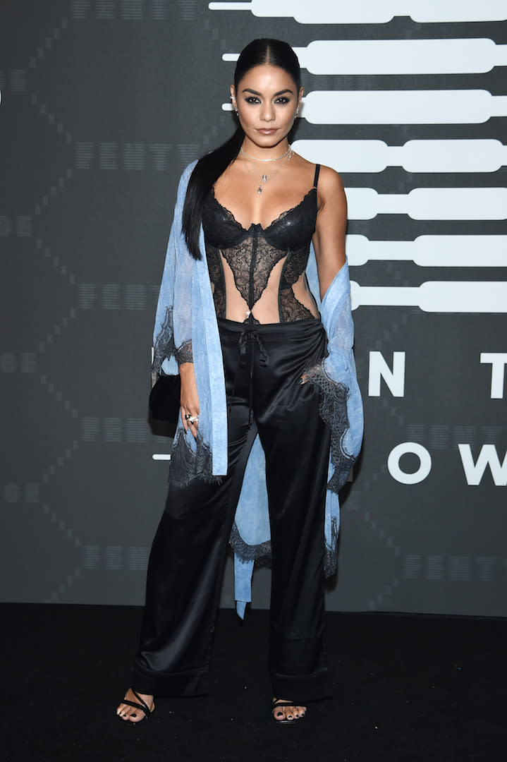 Vanessa Hudgens at the Savage x Fenty September 2019 show during NYFW
