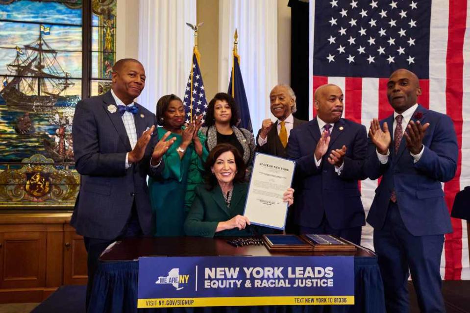 Daniels and Favors are two of the nine panel members selected by Gov. Kathy Hochul, Senate Majority Leader Andrea Stewart Cousins and Assembly Speaker Carl Heastie. James Keivom