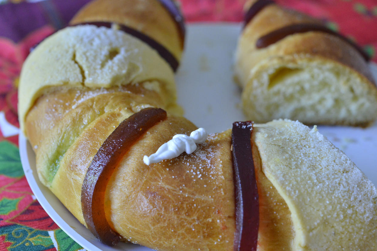 Traditional Rosca De Reyes (NurPhoto via Getty Images)