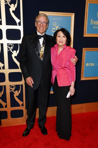 <p>Frazer Harrison/Getty</p> Maury Povich and Connie Chung