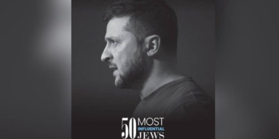 Volodymyr Zelenskyy was recognized as the most influential Jew of the year