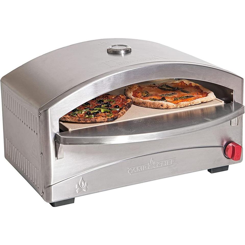 6) Camp Chef Italia Artisan Pizza Oven