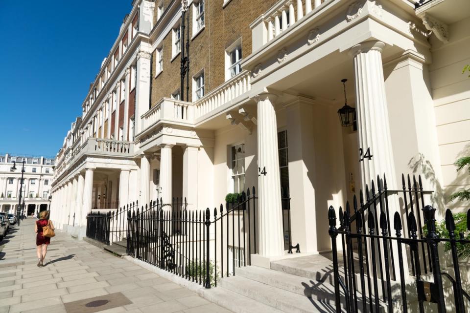 Eaton Place in Belgravia (Alamy Stock Photo)