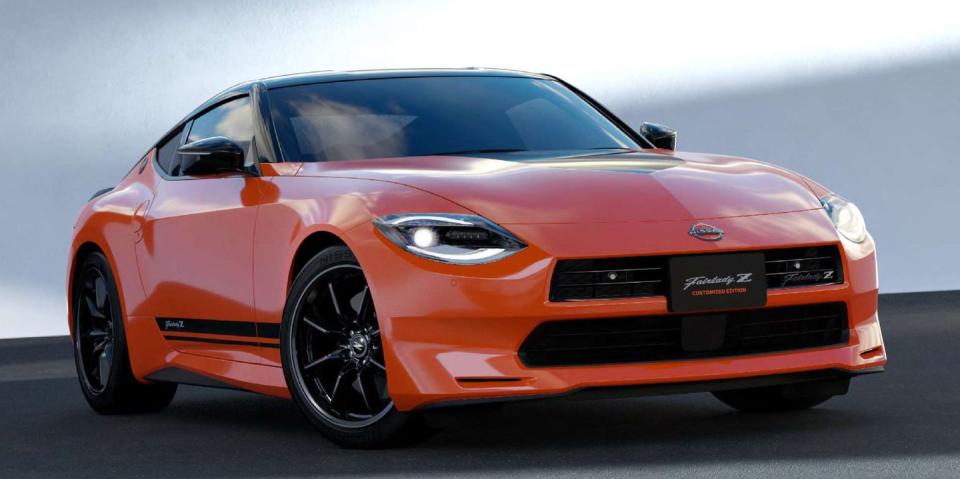 nissan fairlady z custom prototype with split front grille