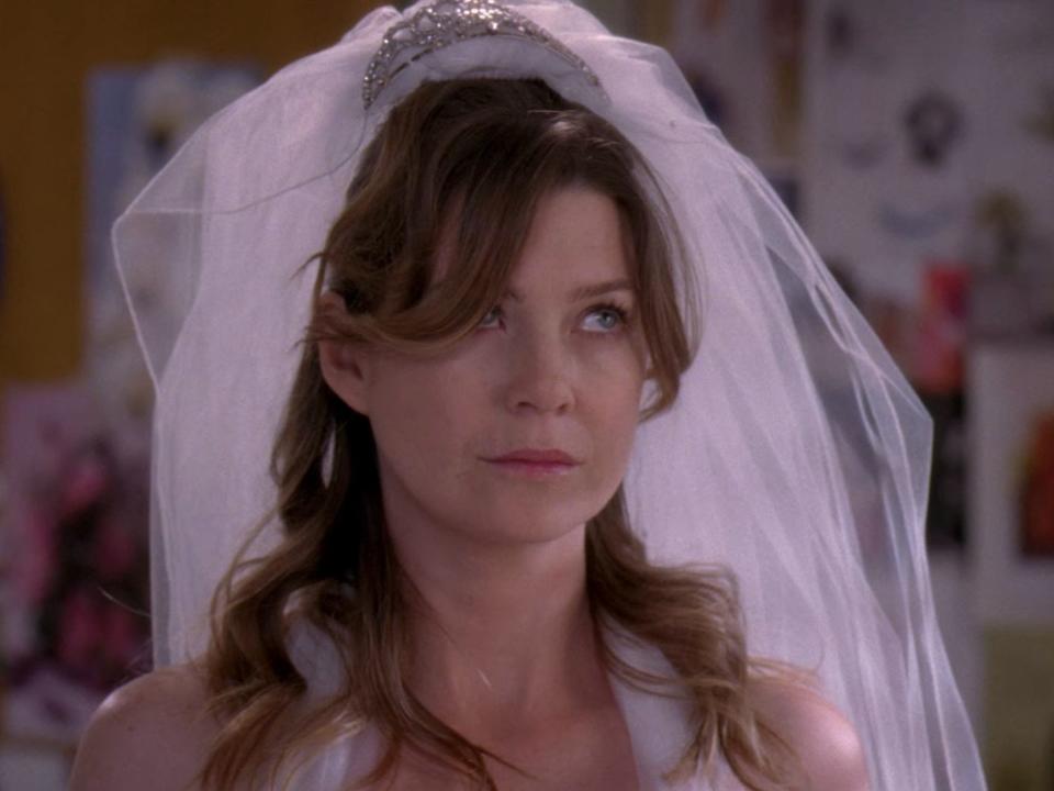 Ellen Pompeo in "Grey's Anatomy" season five.