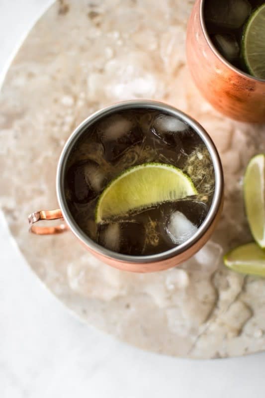 <p>Salt and Lavender</p><p>A little something for the adults to enjoy rhubarb in a completely new way.</p><p><strong>Get the recipe: <a href="https://www.saltandlavender.com/rhubarb-moscow-mule/" rel="nofollow noopener" target="_blank" data-ylk="slk:Rhubarb Moscow Mule;elm:context_link;itc:0;sec:content-canvas" class="link ">Rhubarb Moscow Mule</a></strong></p>