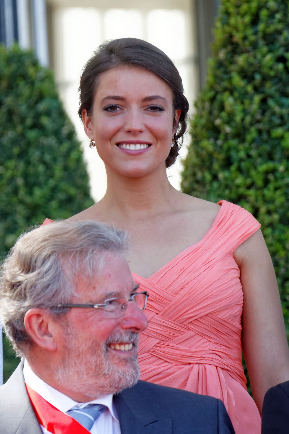 <p>In 2011, Princess Alexandra officially took her place as the fifth in line to the royal throne of Luxembourg when the country adopted absolute primogeniture. Royal engagements aside, Alexandra’s passions include traveling, outdoor sports, and international relations. Following a bachelor’s degree in psychology and social sciences in the U.S., along with an internship at the United Nations Security Council, Alexandra is currently completing a Master’s in conflict resolution in Dublin. Here she is celebrating National Day in 2016.</p>