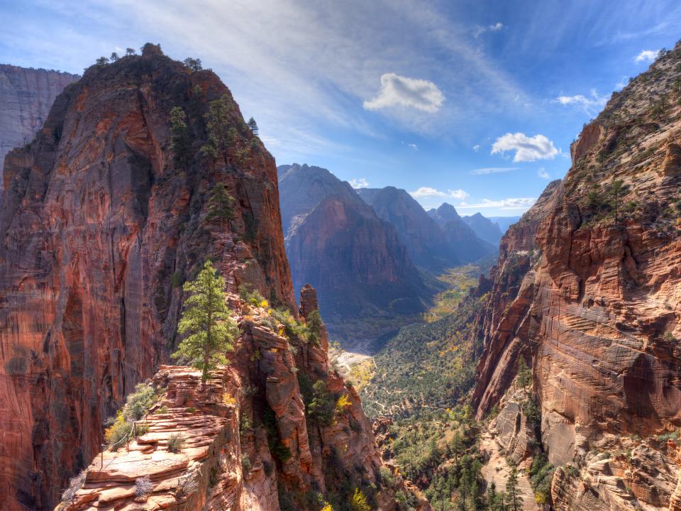 utah angels landing view