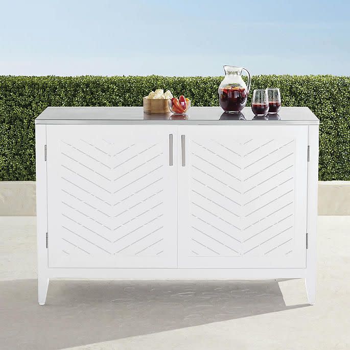 <p><a href="https://go.redirectingat.com?id=74968X1596630&url=https%3A%2F%2Fwww.frontgate.com%2Fwestport-outdoor-kitchen-aluminum-cabinet-with-two-doors-in-matte-white%2Fwhats-new%2Finspiration-ideas%2Fhousebeautiful%2F1550253&sref=https%3A%2F%2Fwww.housebeautiful.com%2Fshopping%2Fa43539700%2Fbest-outdoor-storage-solutions%2F" rel="nofollow noopener" target="_blank" data-ylk="slk:Shop Now;elm:context_link;itc:0;sec:content-canvas" class="link rapid-noclick-resp">Shop Now</a></p><p>Westport Outdoor Aluminum Cabinet</p><p>frontgate.com</p><p>$2804.15</p>