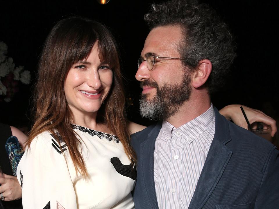 Kathryn Hahn and husband Ethan Sandler attend the after party for the premiere of STX Entertainment's "Bad Moms" at on July 26, 2016 in Los Angeles, California
