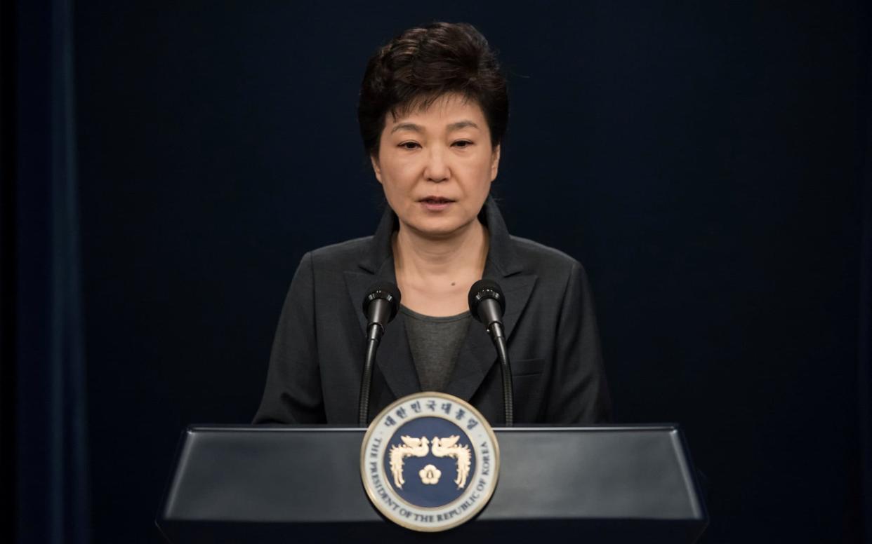 The administration of Park Geun-hye has been accused of restricting access to the defectors - Reuters