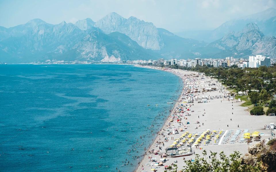 Antalya is located in the south of Turkey and backs onto the Mediterranean - Uladzimir Zuyeu
