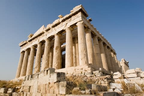 The Parthenon - Credit: Getty