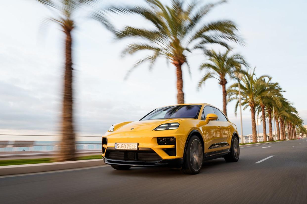 porsche macan ev first drive photos