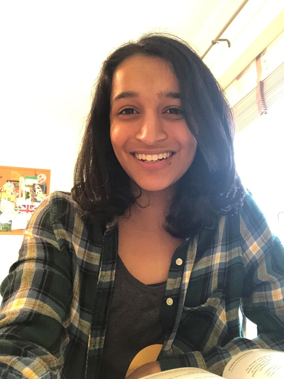 "Just seeing someone finally get that far and knowing the historical context of how long it's taken for that to happen, it was just very meaningful for my first vice presidential vote," said Neha Aluwalia, a junior at Rutgers University.