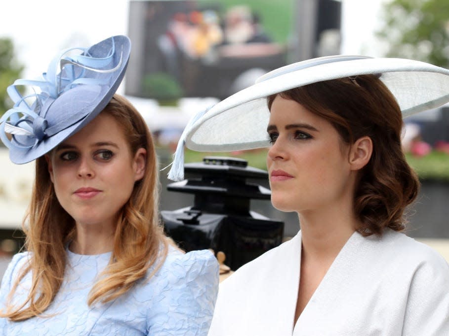 Princess Beatrice and Princess Eugenie