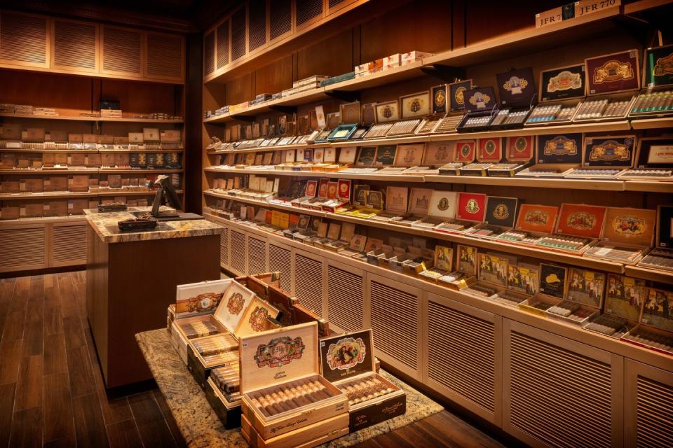 things to do in las vegas under 50 — montecristo cigar bar at paris las vegas