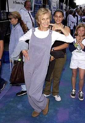 Cloris Leachman at the Hollywood premiere of Monsters, Inc.