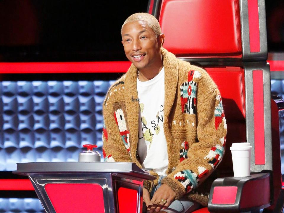 pharrell williams on the voice