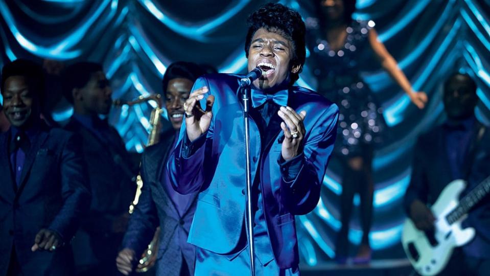 Chadwick Boseman stars as James Brown