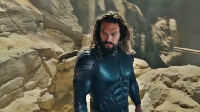 jason momoa as aquaman in a scene from aquaman and the lost kingdom, a good housekeeping pick for best movies 2023