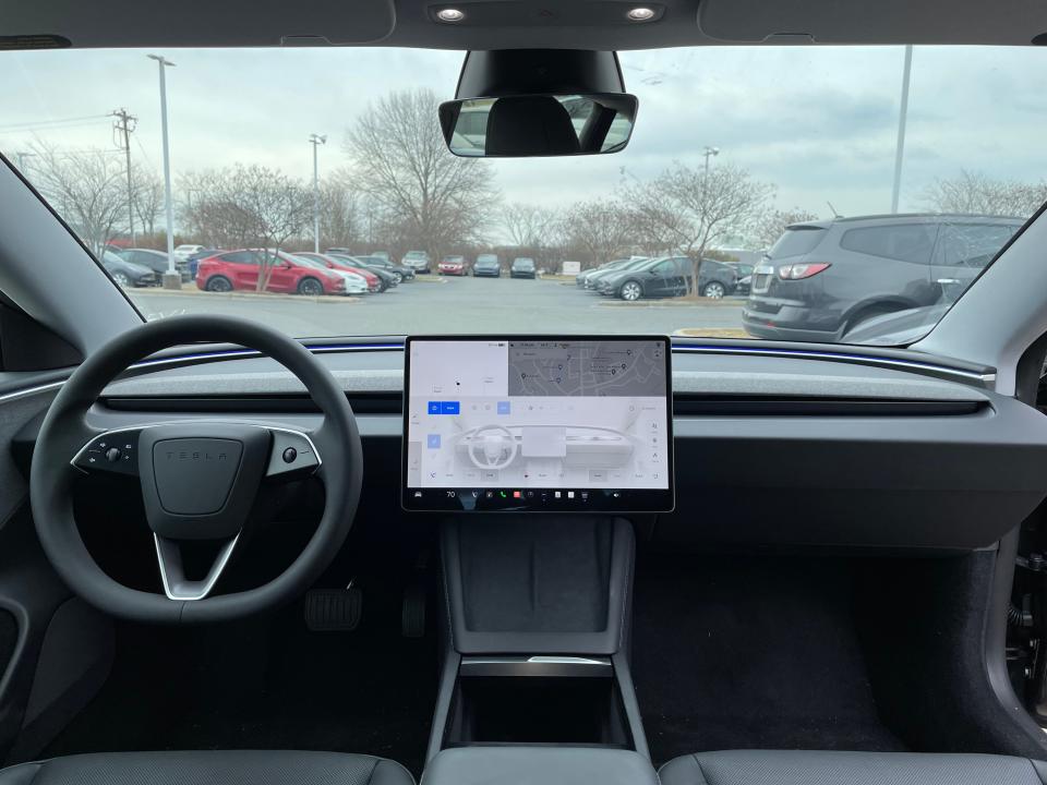inside the Tesla Model 3