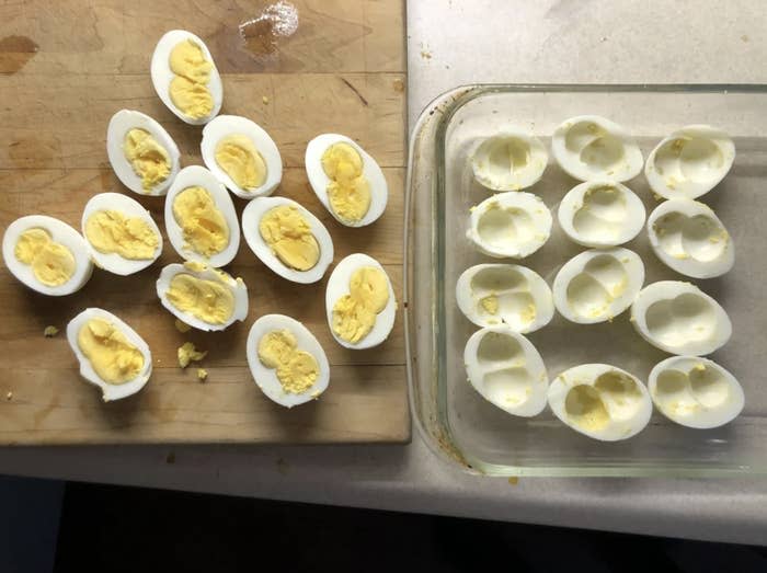 Boiled eggs