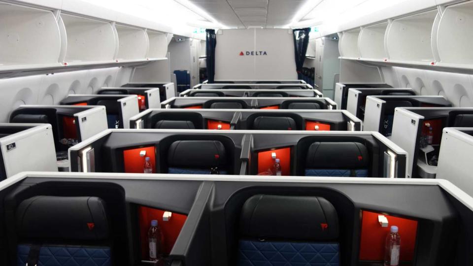 Overview of the Delta One All-Suite Cabin