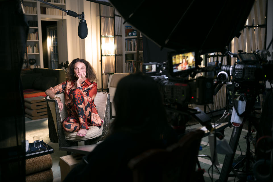  A still from the new documentary, "Diane von Furstenberg: A Woman in Charge" 