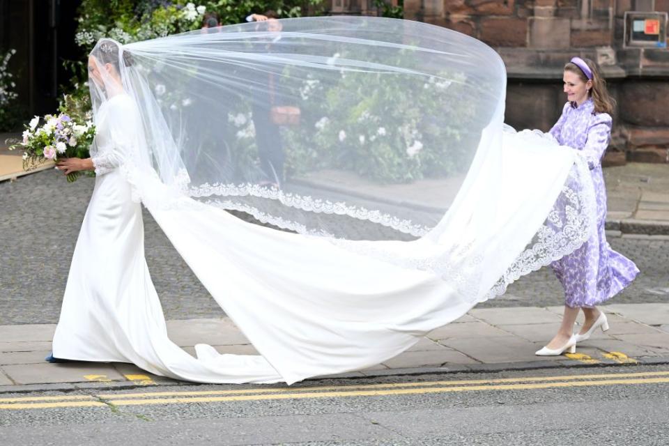 the wedding of the duke of westminster and miss olivia henson