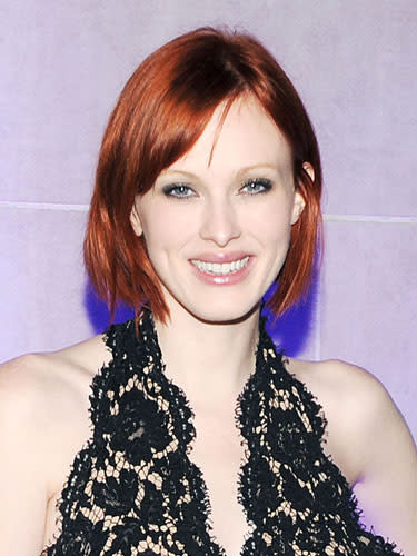 <div class="caption-credit"> Photo by: Billy Farrell/BFAnyc.com</div><div class="caption-title">Karen Elson's Angled Crop</div>Take a cue from the fiery redhead's newly debuted bob, which is short in the back and slightly longer in the front to convey just enough edge. <br> <br> <p> <b>Read more:</b> </p> <p> <b><a rel="nofollow noopener" href="http://www.harpersbazaar.com/beauty/makeup-articles/best-waterproof-mascaras%20?link=rel&dom=yah_life&src=syn&con=blog_blog_hbz&mag=harhttp://www.harpersbazaar.com/beauty/makeup-articles/best-waterproof-mascaras?link=rel&dom=yah_life&src=syn&con=blog_blog_hbz&mag=har" target="_blank" data-ylk="slk:Waterproof Mascaras That Never Smudge;elm:context_link;itc:0;sec:content-canvas" class="link ">Waterproof Mascaras That Never Smudge</a></b> </p> <p> <b><a rel="nofollow noopener" href="http://www.harpersbazaar.com/beauty/hair-articles/celebrity-haircuts-every-age-0610?link=rel&dom=yah_life&src=syn&con=blog_blog_hbz&mag=har" target="_blank" data-ylk="slk:The Best Haircuts for Every Age;elm:context_link;itc:0;sec:content-canvas" class="link ">The Best Haircuts for Every Age</a></b> </p> <br>