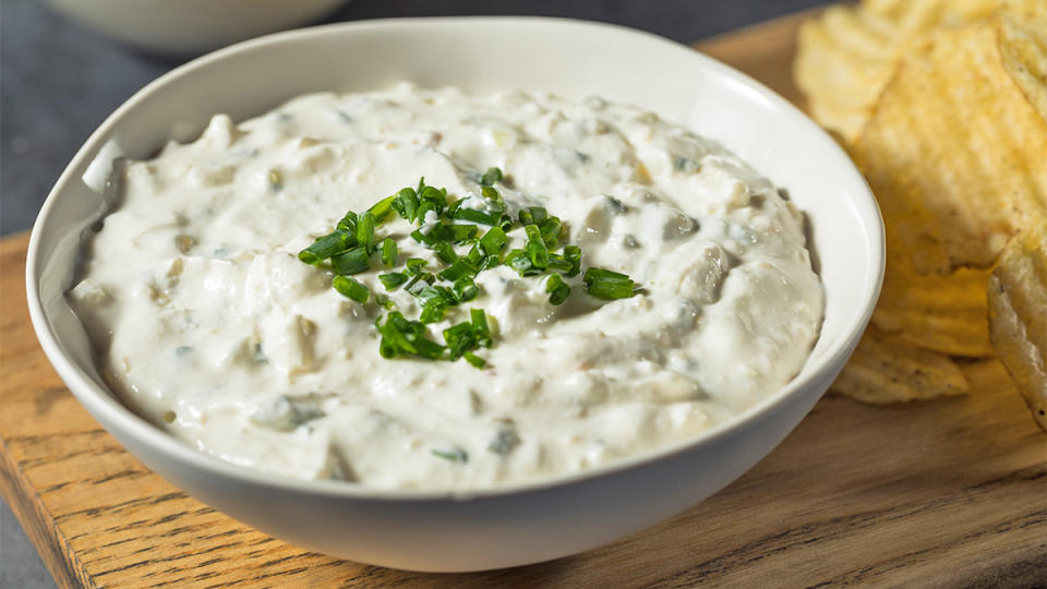 Corned beef pickle dip as part of a roundup of leftover corned beef recipes