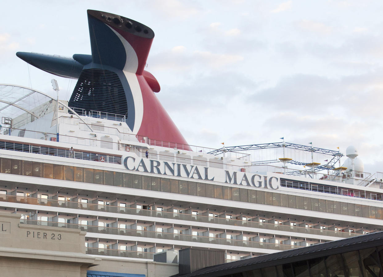 The Carnival cruise ship Carnival Magic. (Reuters)