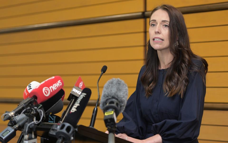 Ms Ardern said it was the right time to step down from the top job - Getty Images