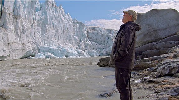 Al Gore in Greenland as seen in An Inconvenient Sequel: Truth To Power, from Paramount Pictures and Participant Media.