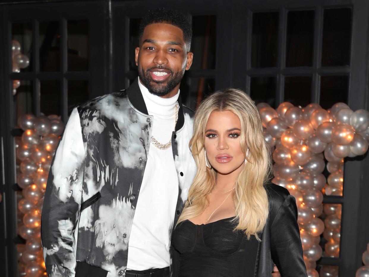 Khloe Kardashian and Tristan Thompson