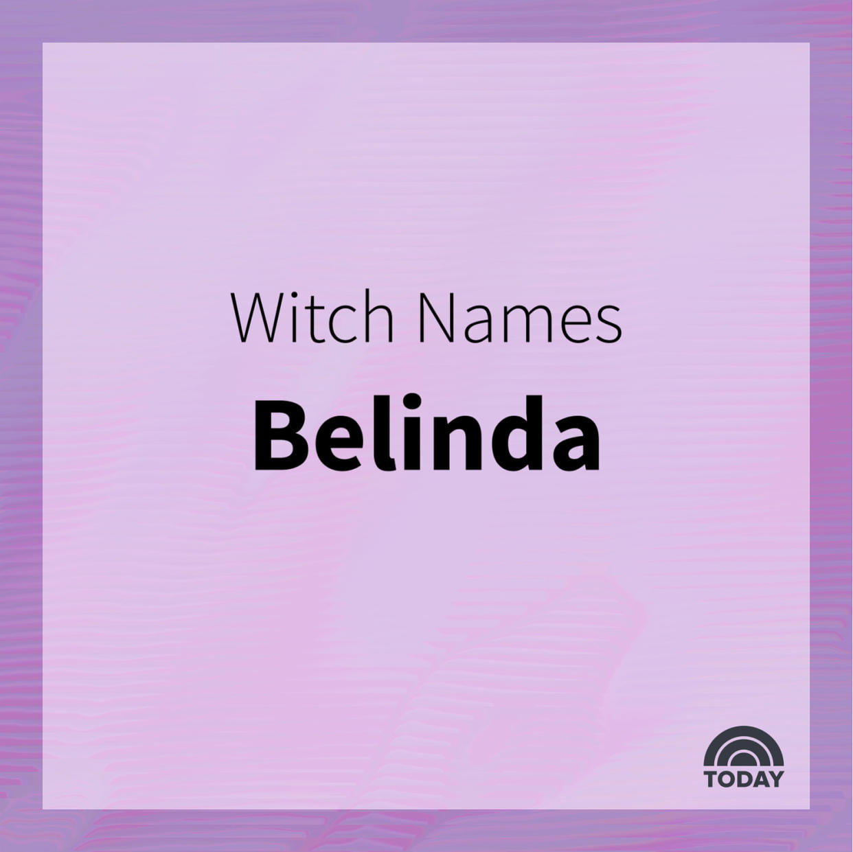 Witch Names