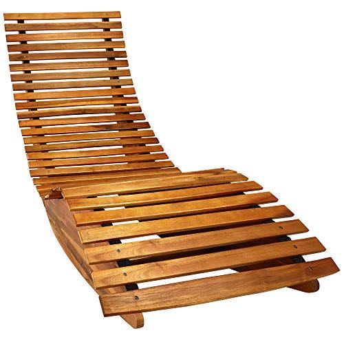 3) Cucunu Chaise Lounge Outdoor Rocker