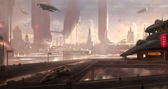 Star Citizen Moscow concept art