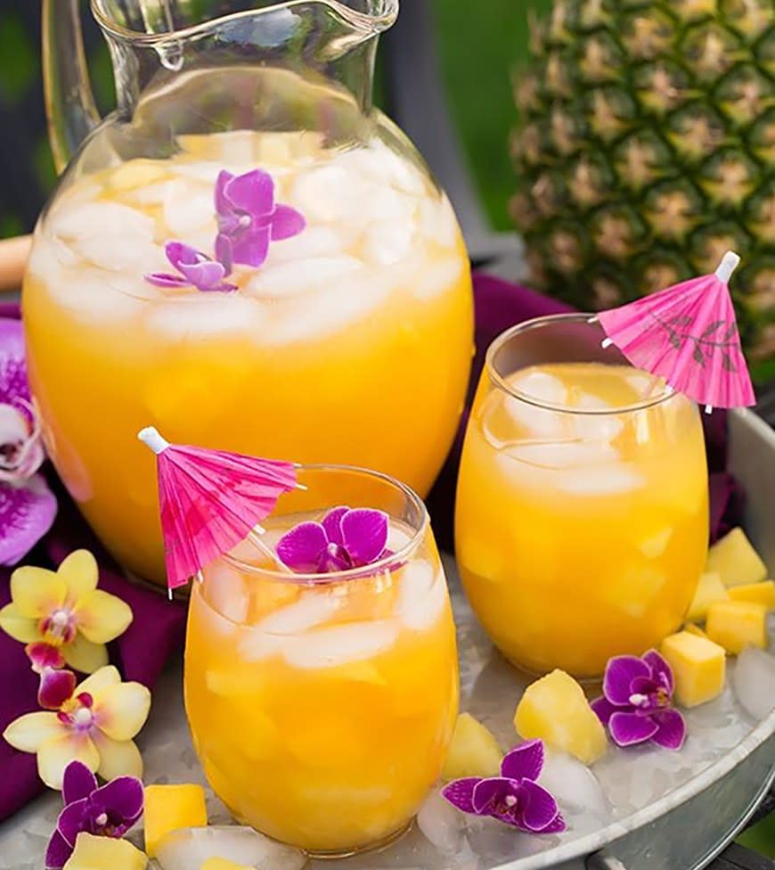 Pineapple-Mango Lemonade from Cooking Classy