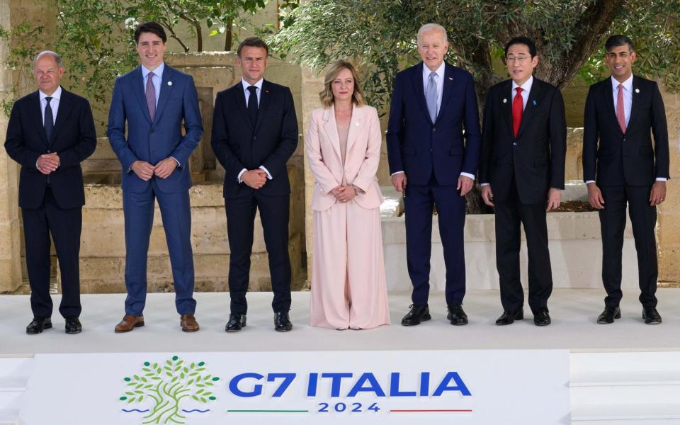 G7 leaders are meeting in Italy