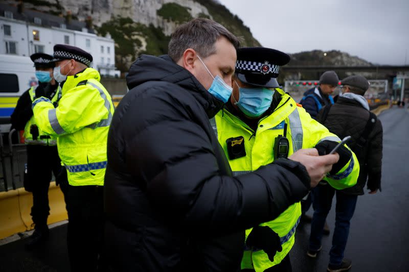 Outbreak of the coronavirus disease (COVID-19), in Dover