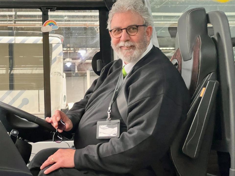 Drive to survive: FlixBus driver Francesco is in charge of the clean, quiet coach (Simon Calder)