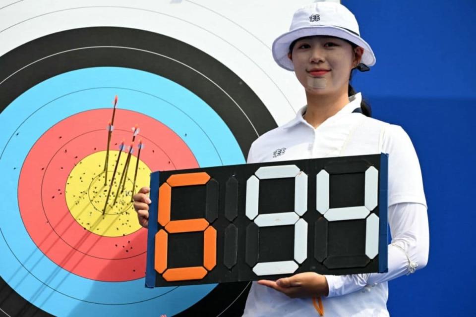 lim sihyeon tiro con primer record mundial paris 2024