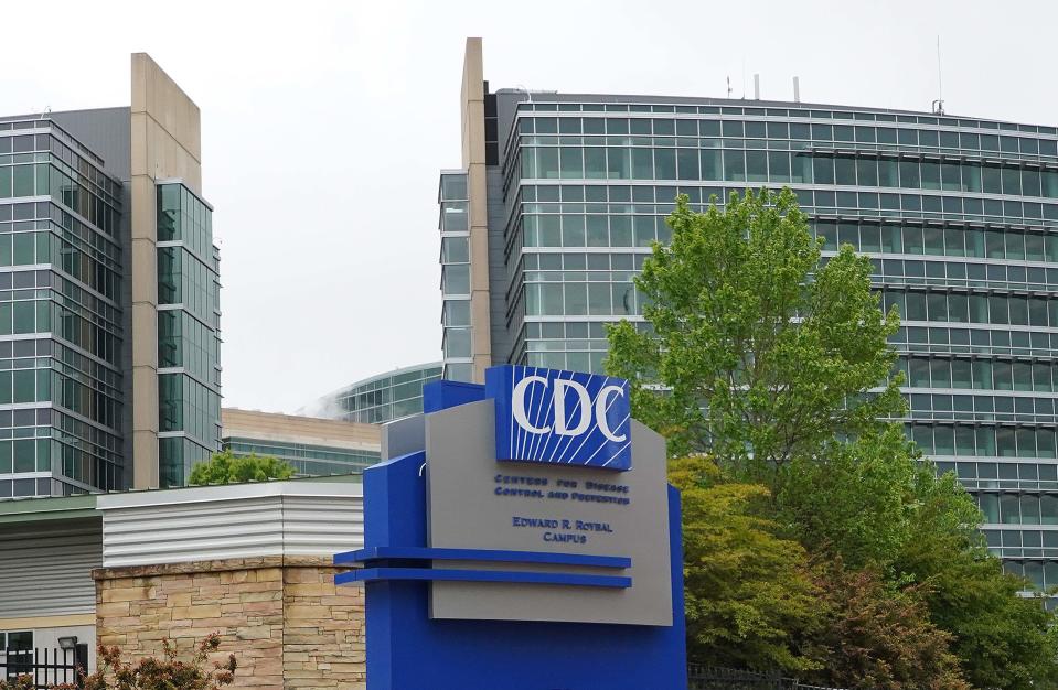 In this file photo taken on April 24, 2020, shows the Centers for Disease Control (CDC) headquarters in Atlanta, Georgia.